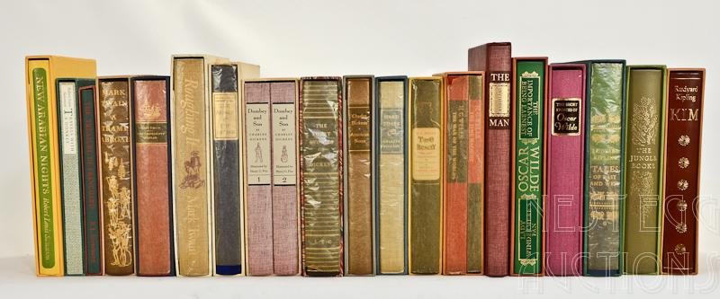 Limited Editions Club & Rodale Press Lot of 21 Volumes: 21 Volume Group of The Limited Editions Club. Titles include: Tono-Bungay, by H.G. Wells. Signed and illustrated by Lynton Lamb. 1960 Edition, excellent, with protective cover and glassine