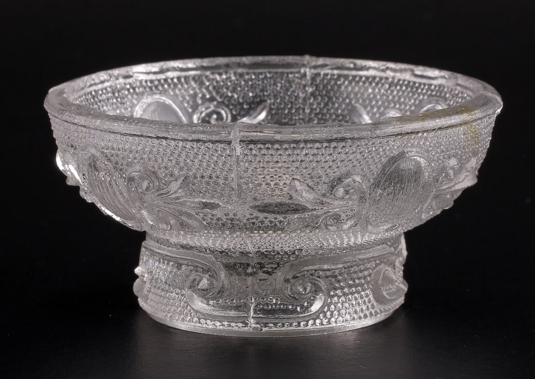 A Round Lacy Period Open Salt RD-8 (1 of 4)