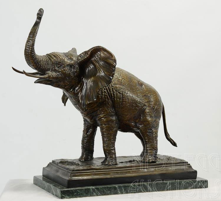 Bronze Elephant After Antoine Louis Barye Nov 17, 2012 Nest Egg