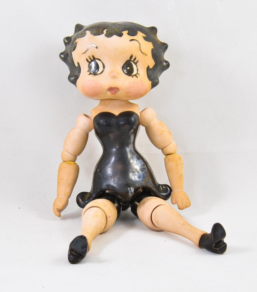 vintage betty boop porcelain doll