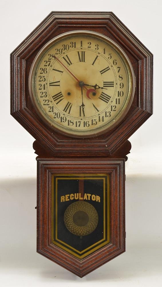 Sessions Regulator 30 day calendar Wall Clock Mar 22, 2014 Nest Egg