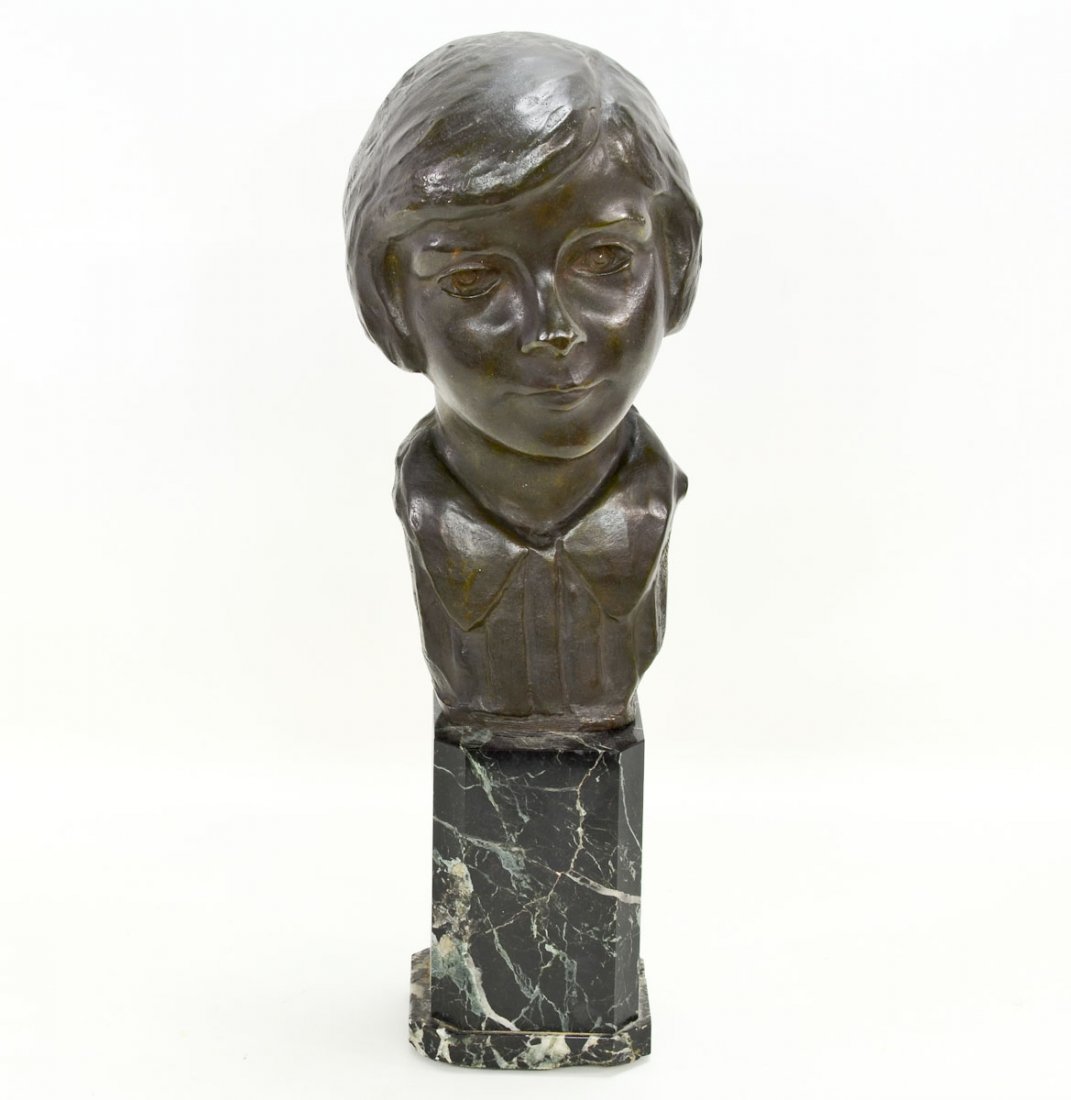 French Bronze Bust (1 of 6)