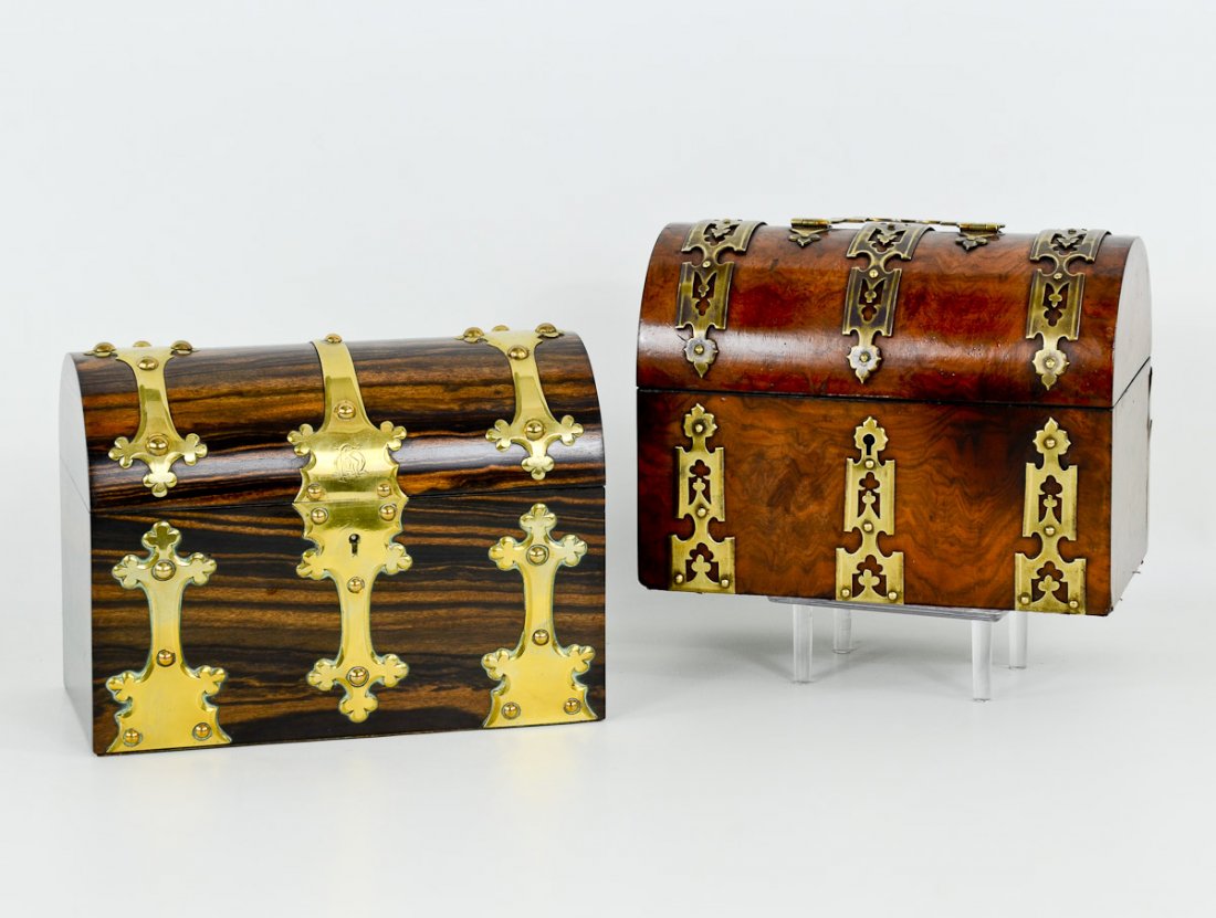 Two English Regency Letter boxes (1 of 6)