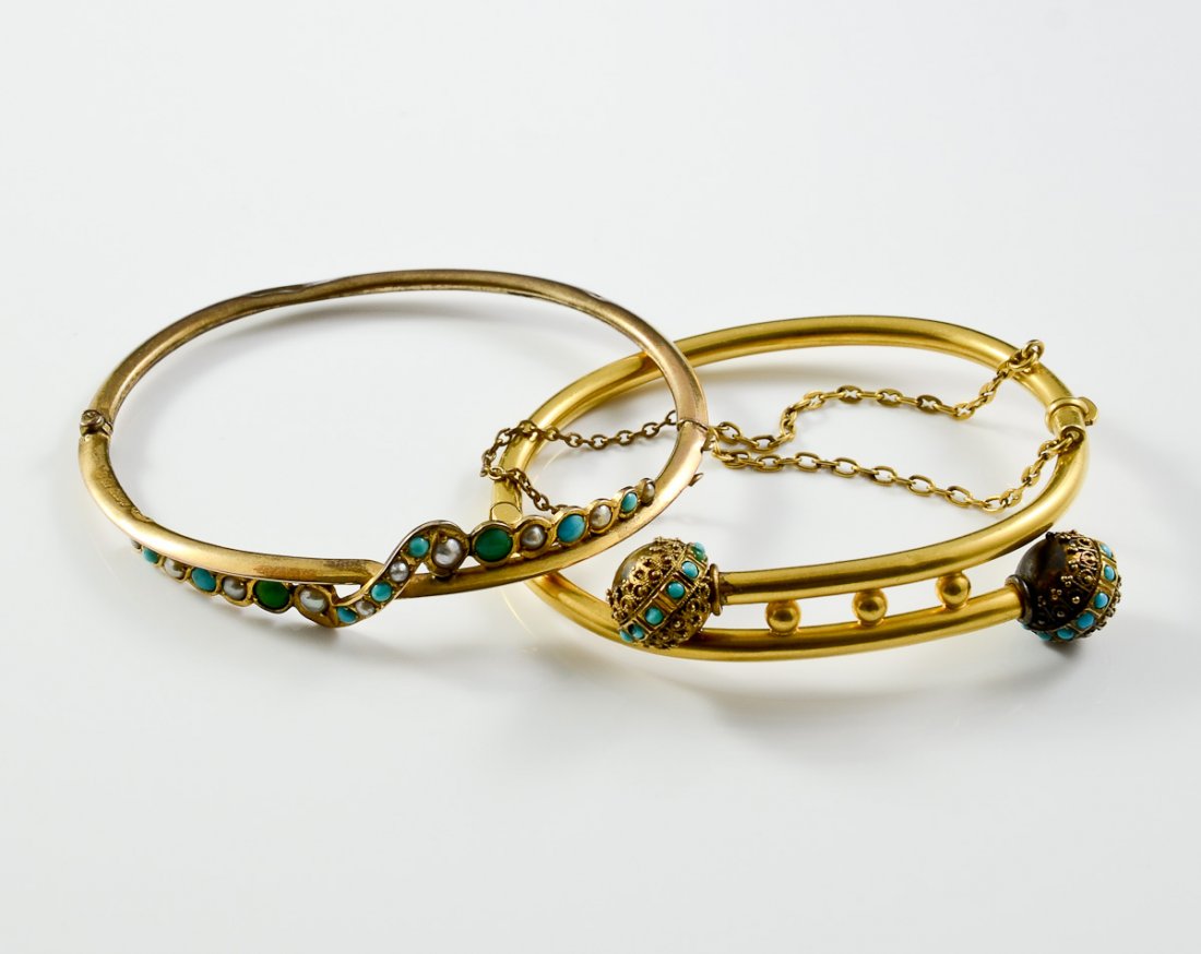 Two Victorian Gold Bracelets (1 of 6)
