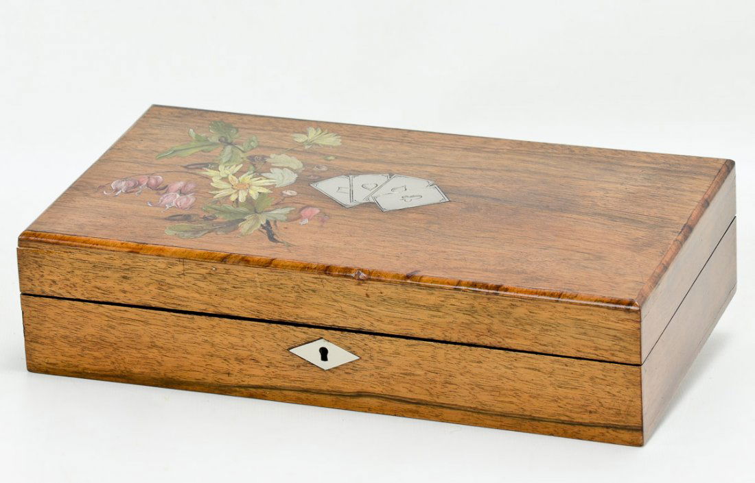 English Victorian Card Box (1 of 5)