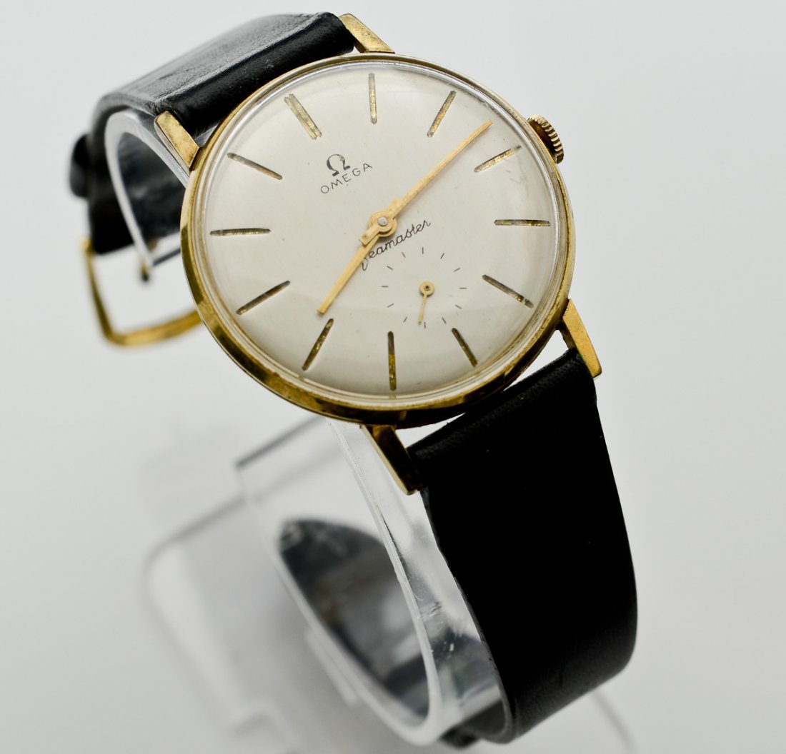 Men's Vintage 18K Omega Seamaster Watch (1 of 2)