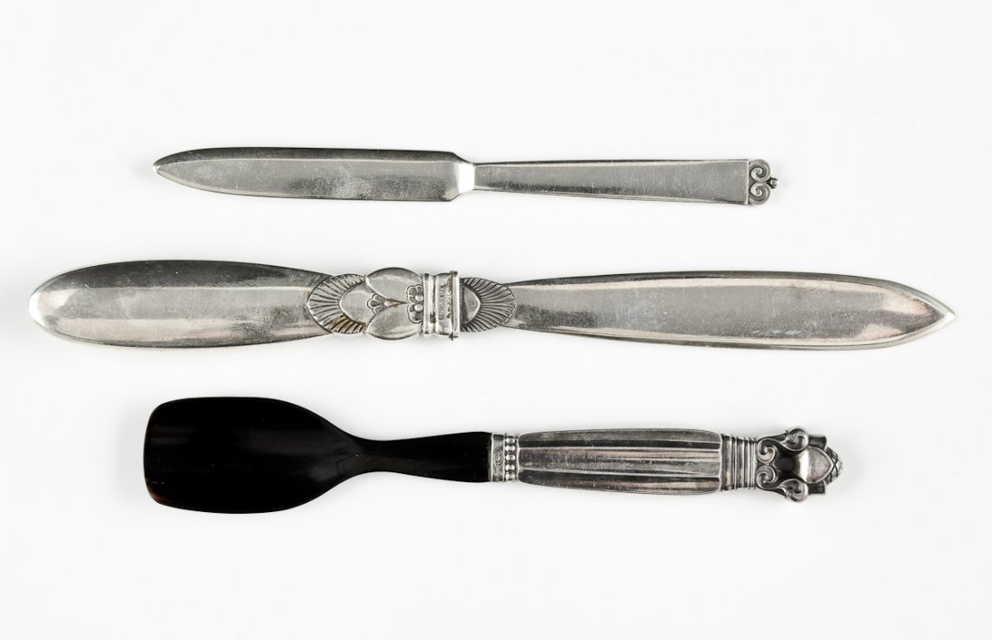 Three Pieces of Danish Silver (1 of 2)