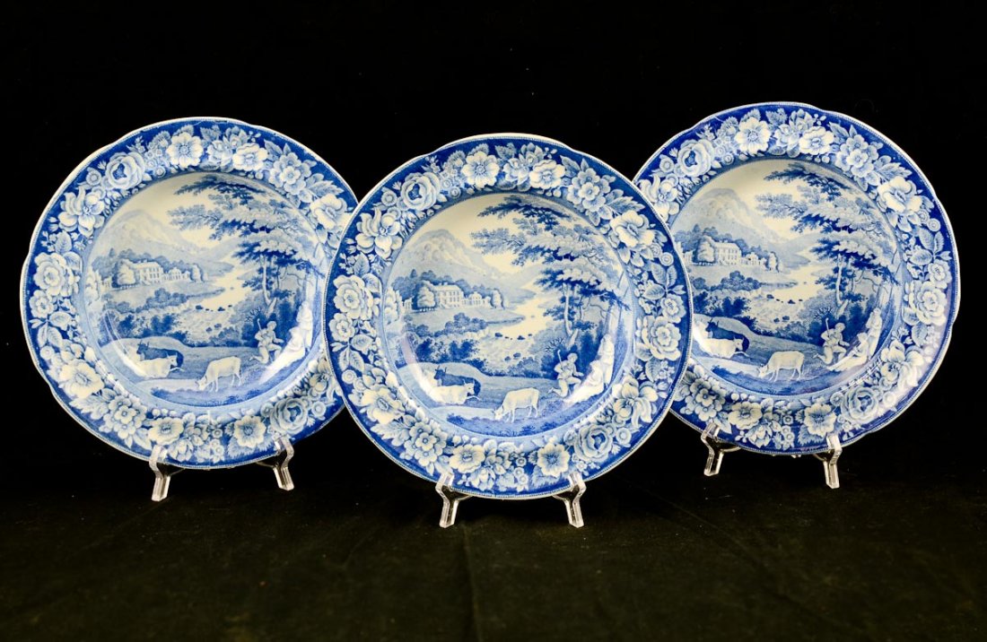 Three Staffordshire Bowls (1 of 3)