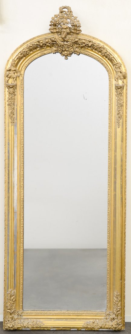 19th Century Neoclassical Pier Mirror (1 of 2)