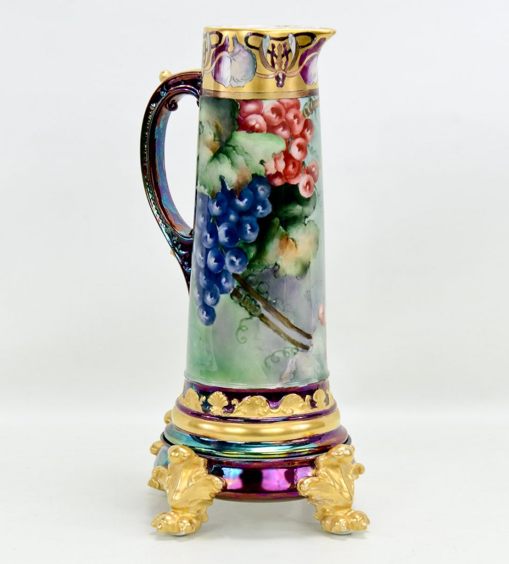 Limoges Porcelain Tankard & Base (1 of 6)