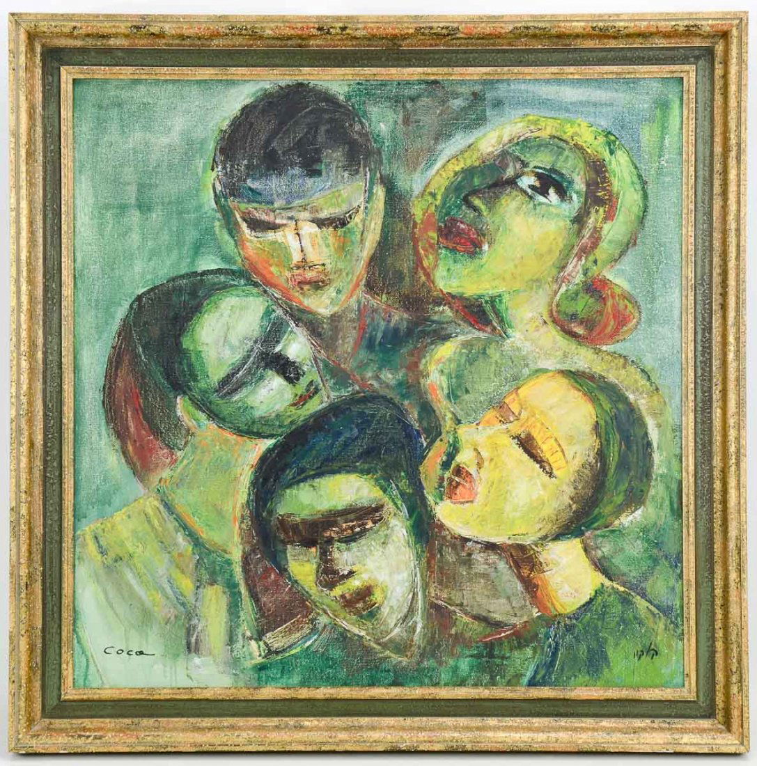 Contemporary Oil on Canvas (1 of 4)