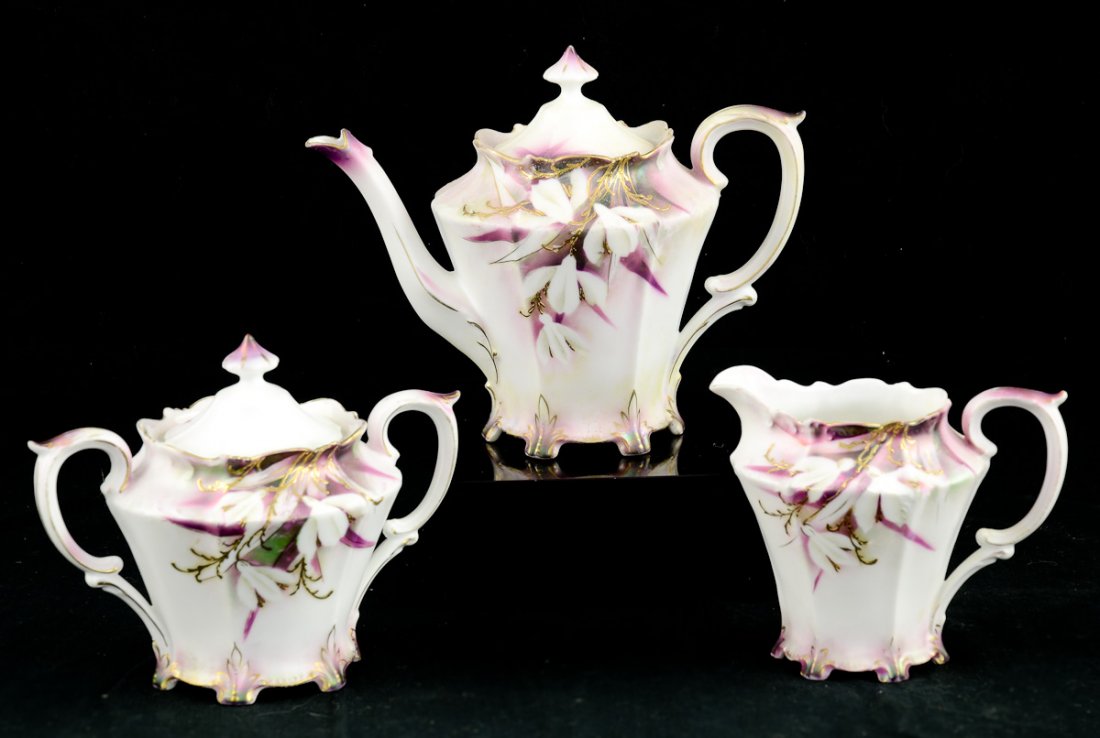 R.S. Prussia Porcelain Tea Set (1 of 5)