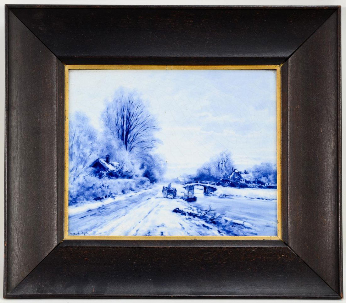 Delft Porcelain Wall Plaque (1 of 6)