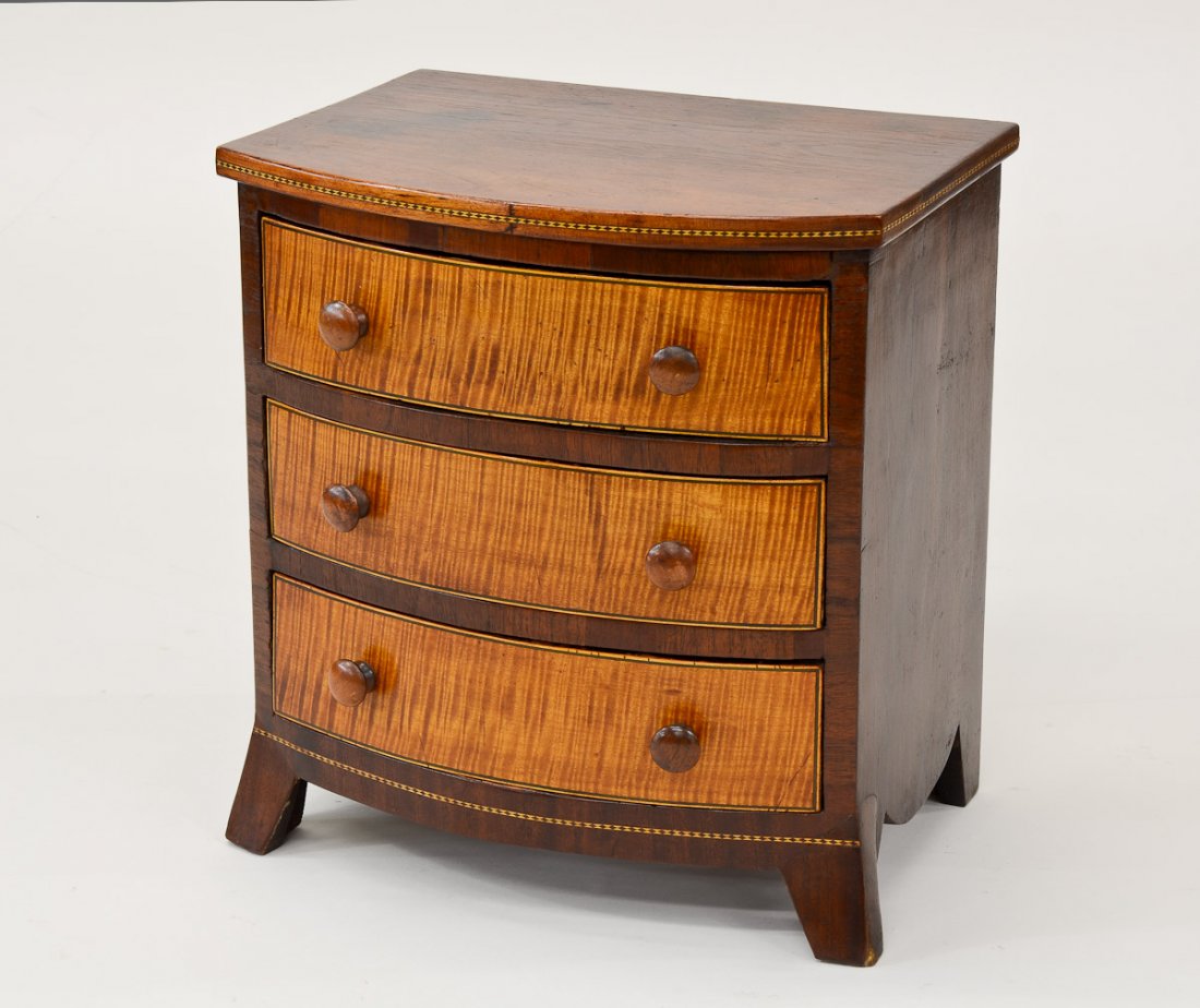 Miniature Bowfront Chest (1 of 5)