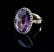Ladies 14K Amethyst Ring