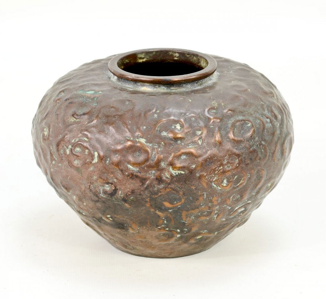 Asian Bronze Vase (1 of 3)
