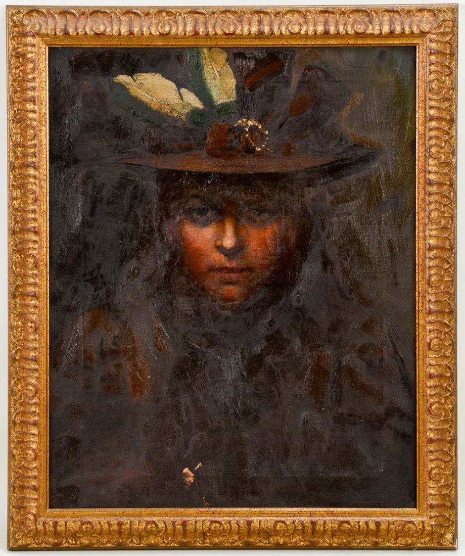 Oil on Canvas Portrait (1 of 4)