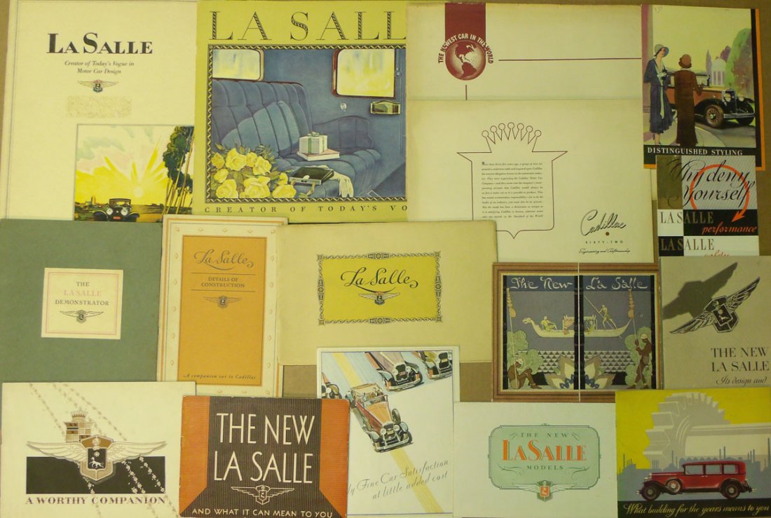 1920's-1930's Cadillac / LaSalle brochures (1 of 1)