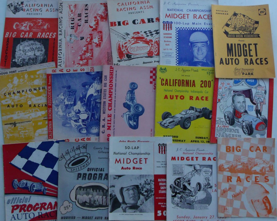 100 racing programs (1 of 1)