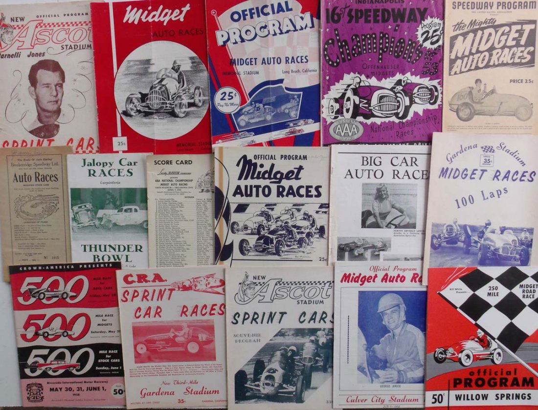 Seventy five racing programs (1 of 1)