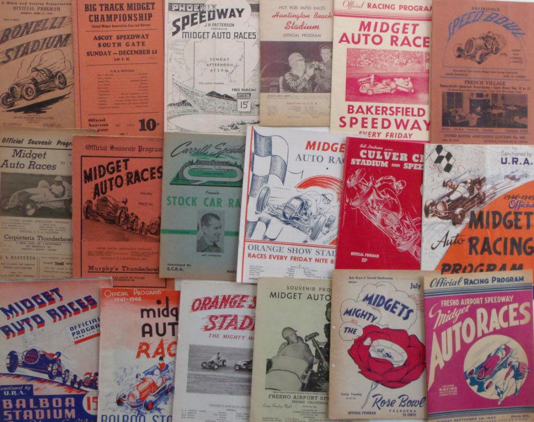 Seventy five racing programs (1 of 1)