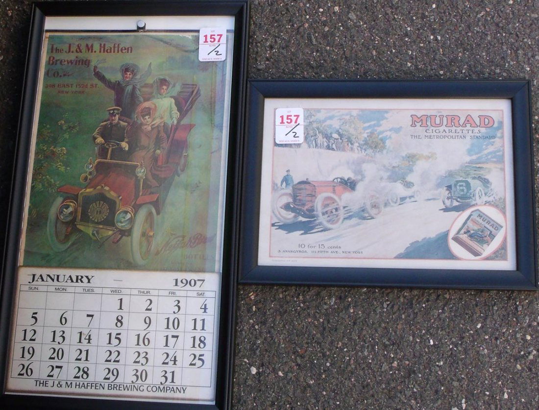 2 early framed  items (1 of 1)