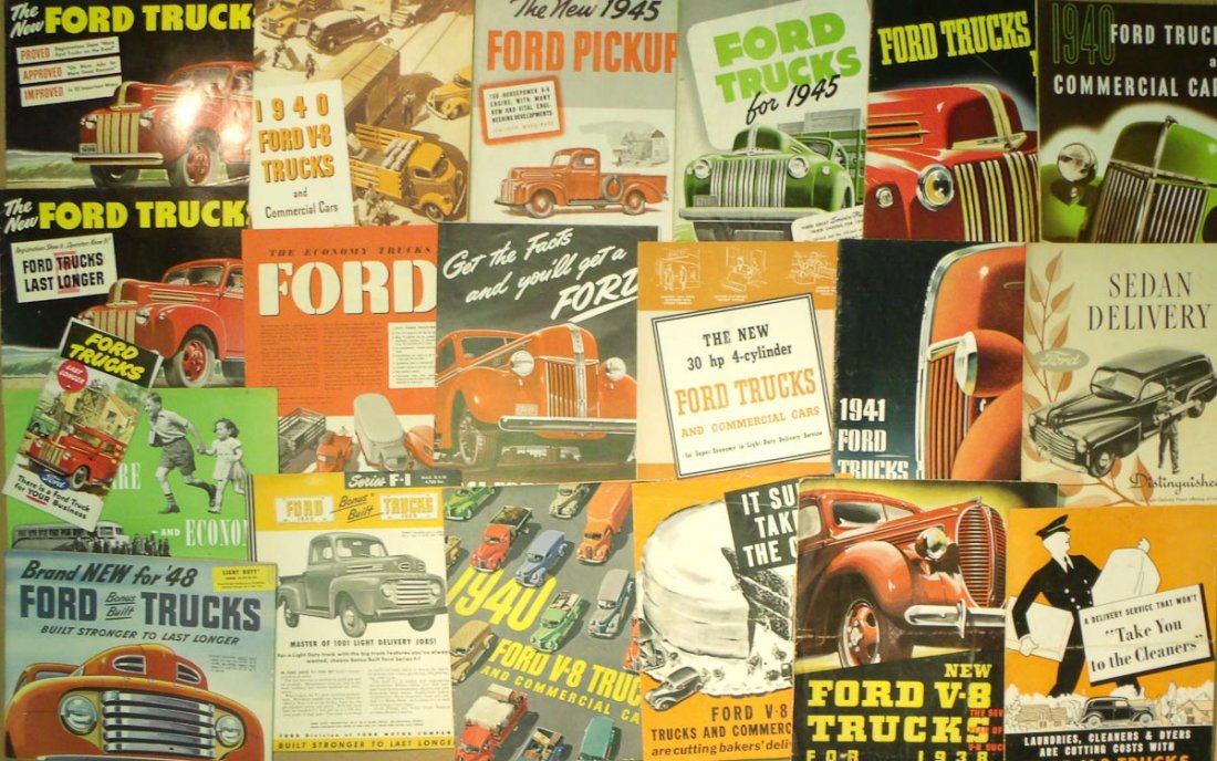 1930's-1940's Ford truck brochures (1 of 2)