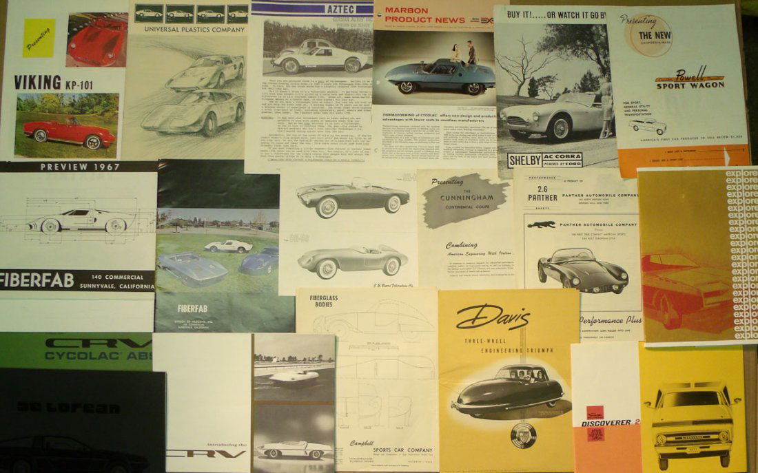 1950's-1960's low prod US car brochures (1 of 2)