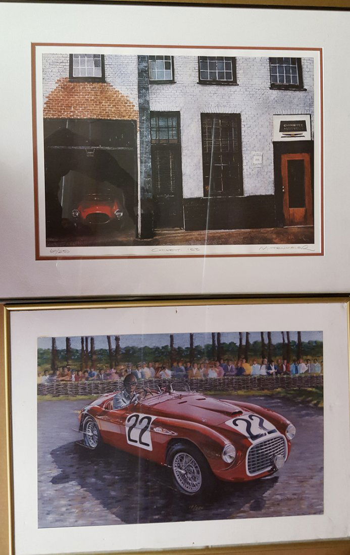 Two Ferrari subject  framed prints (1 of 1)