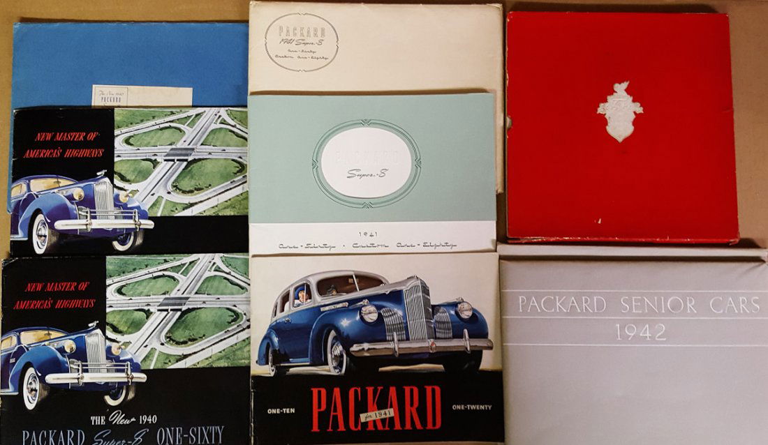 Six Packard catalogs (1 of 1)