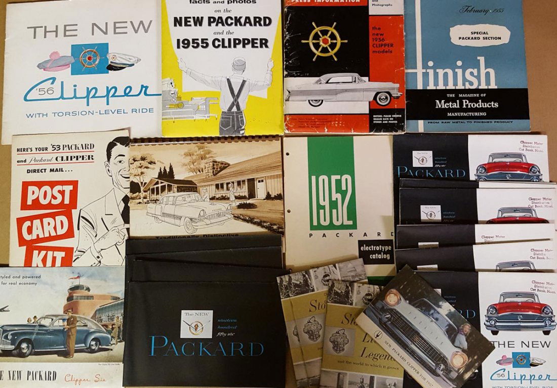 Lot of 1950's era Packard  brochures (1 of 1)