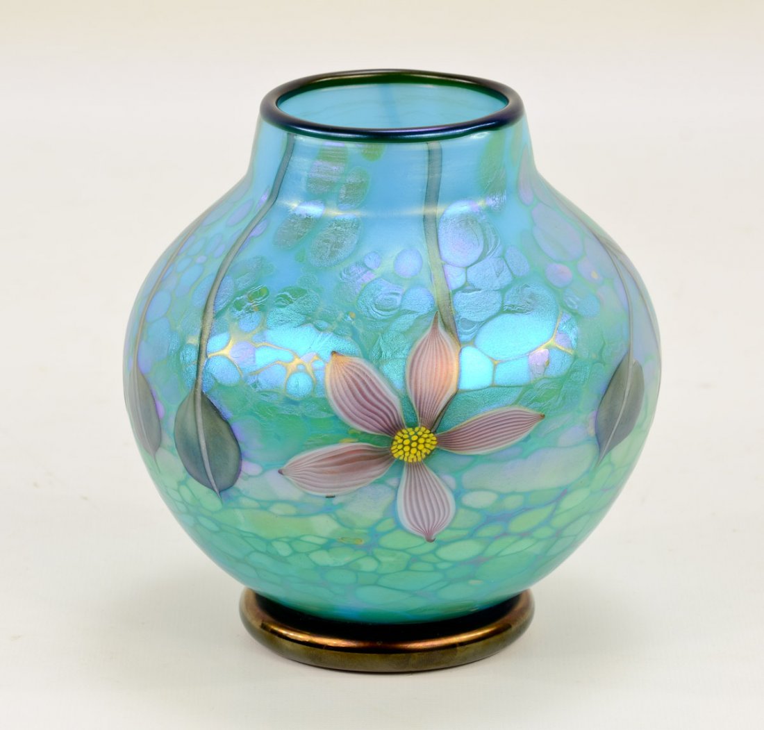 Orient & Flume Art Glass Vase (1 of 3)