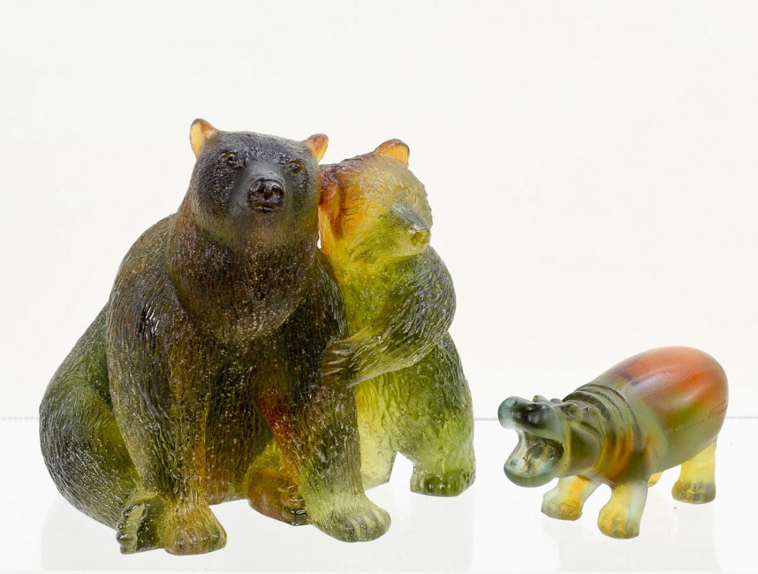 2 Daum Crystal Animal Figurines (1 of 5)