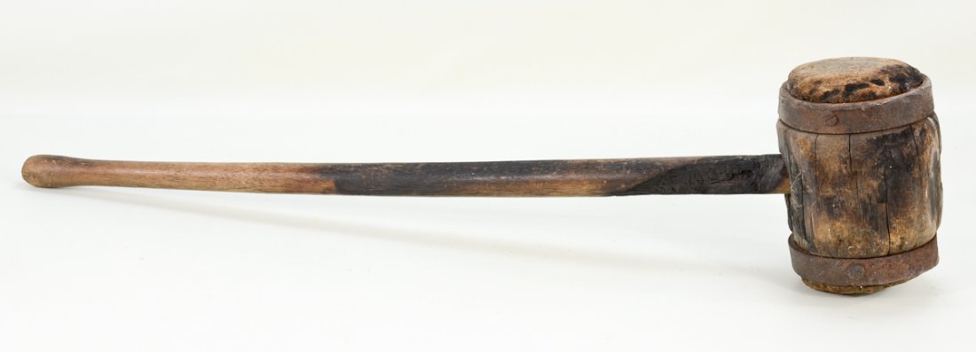 Circus or Carnival Roustabout Hammer Early Carnival Strongman Hammer Mallet