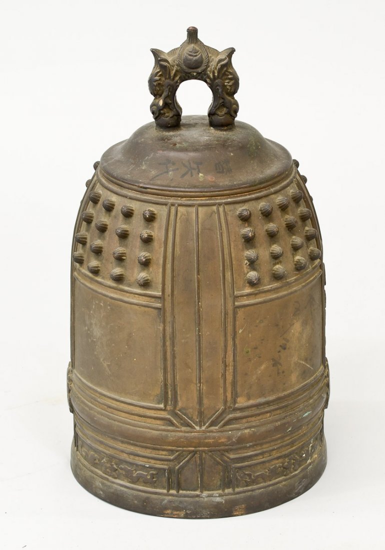 Japanese Bronze Temple Bell (1 of 6)