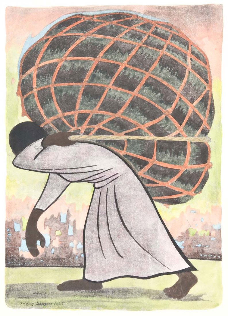 Diego Rivera Lithograph (1 of 3)