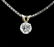 Ladies Diamond Solitaire Pendant Necklace