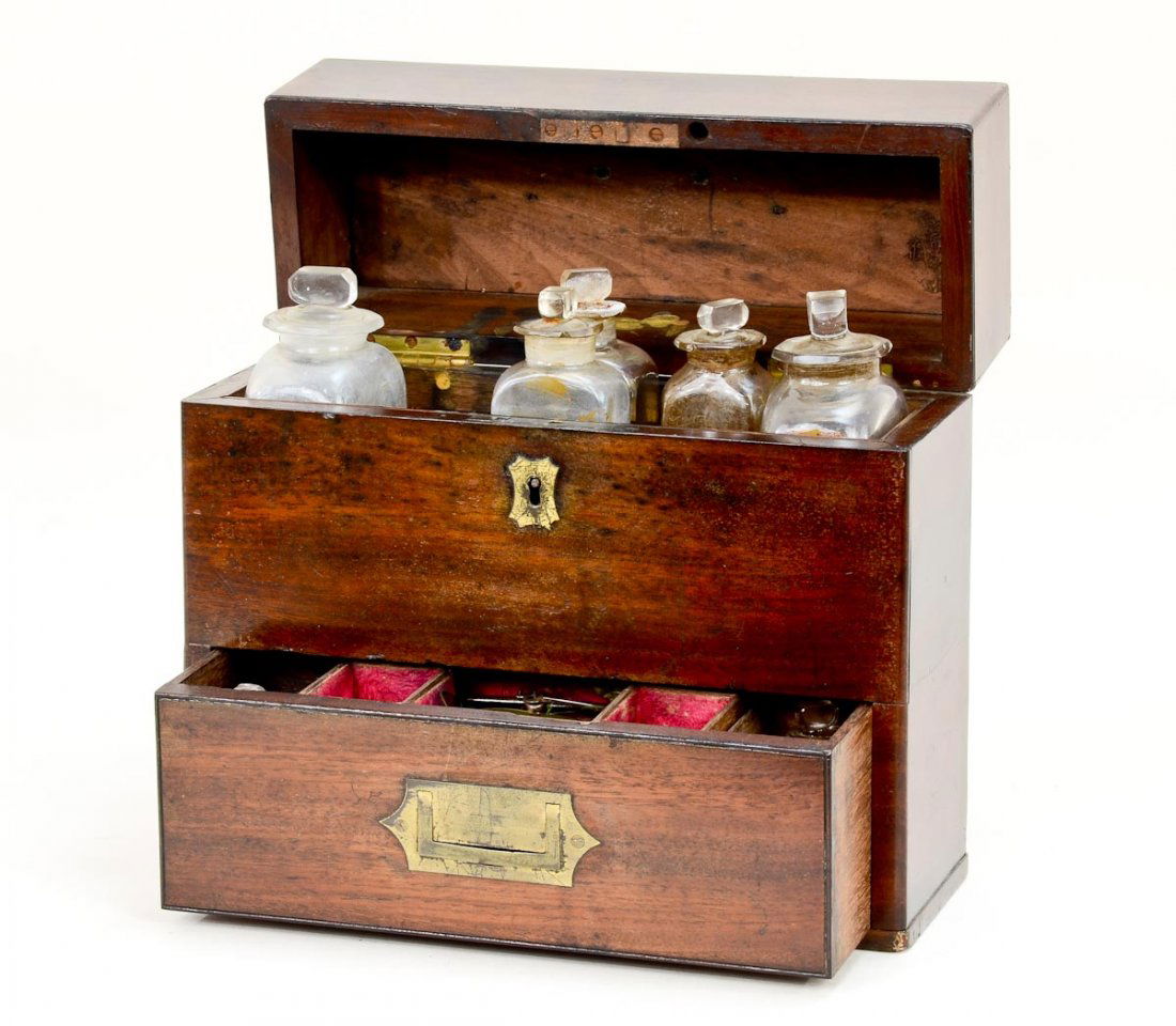 Victorian Mahogany Apothecary Box (1 of 4)