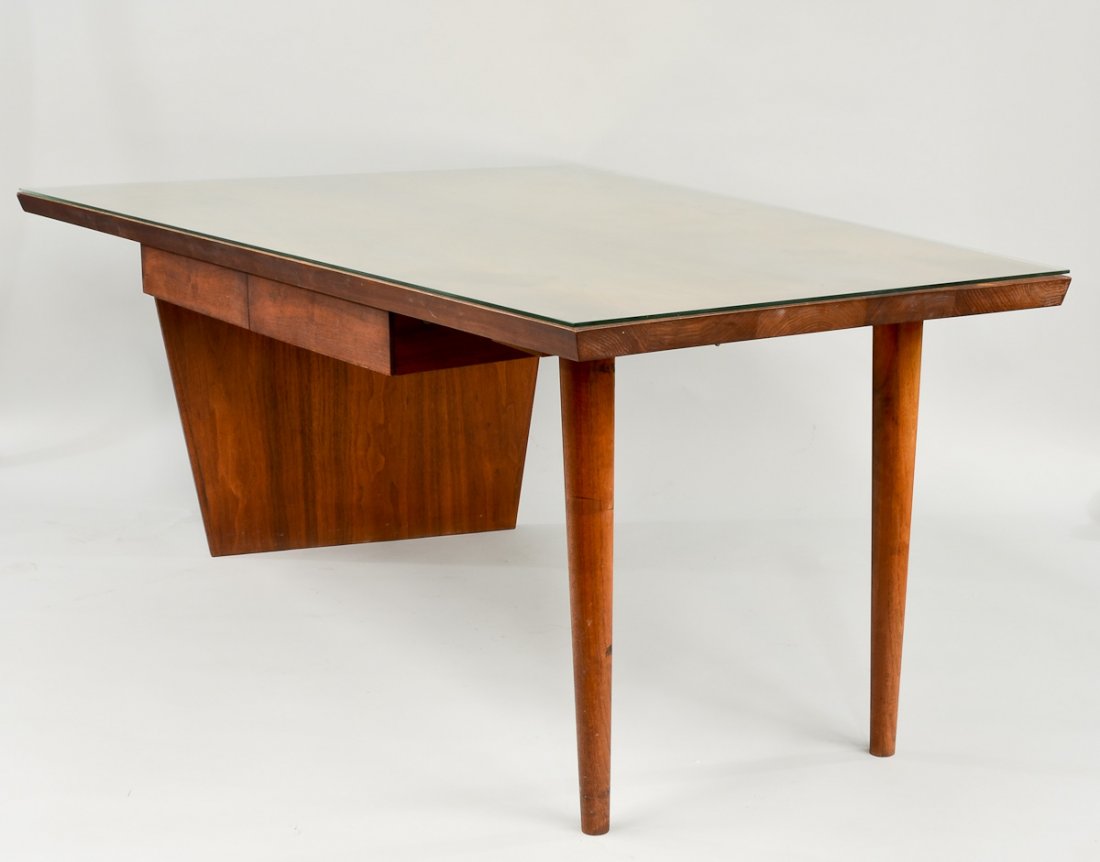 Danish Mid-Century Teak Desk (1 of 6)