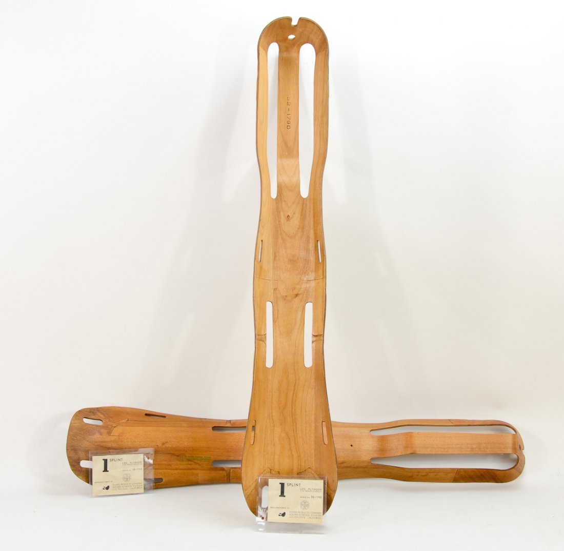 World War Two Evans Leg Splints (1 of 4)