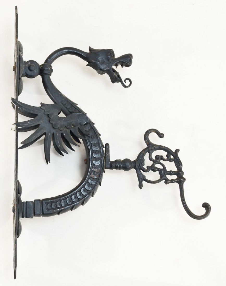 Italian Wrought Iron Dragon (1 of 3)