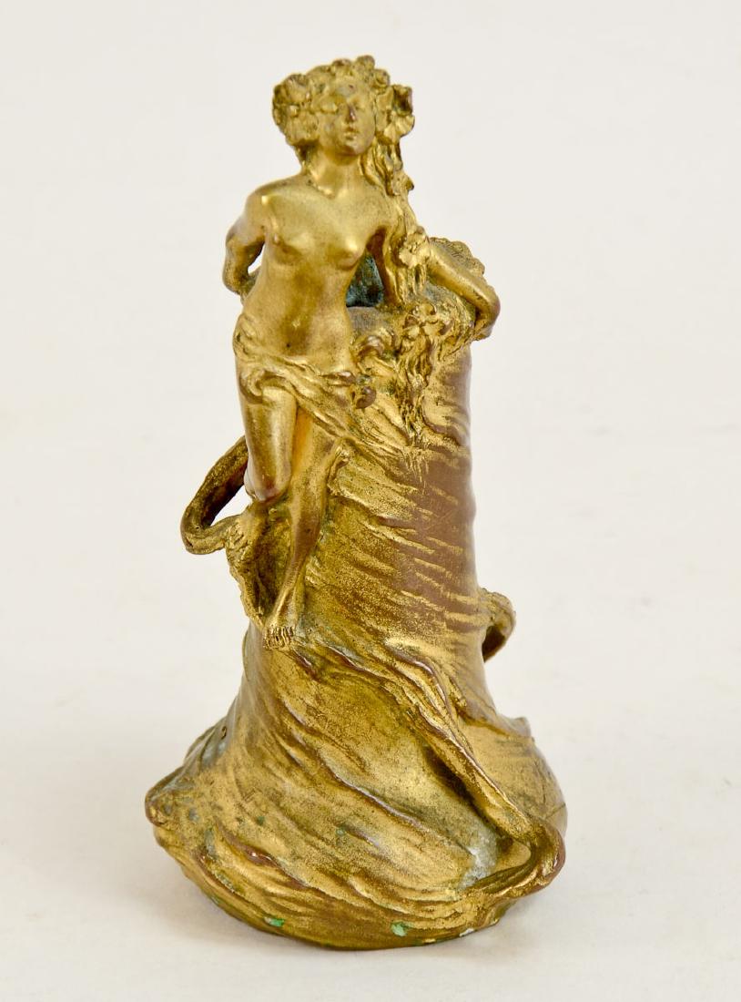 Carl Kauba Gilt Bronze Vase (1 of 3)