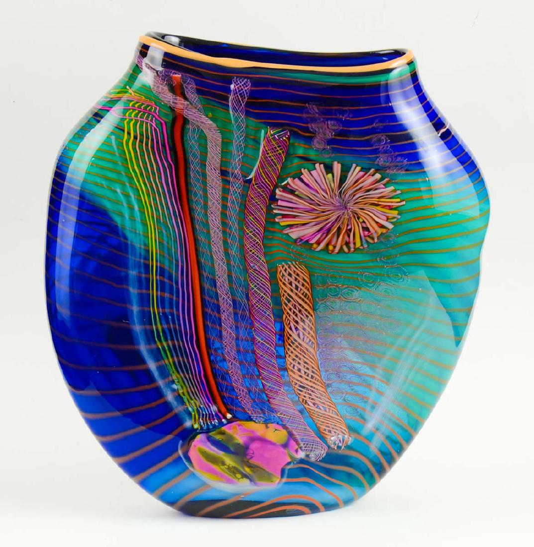 Hawthorne & Nowak Art Glass Vase (1 of 5)