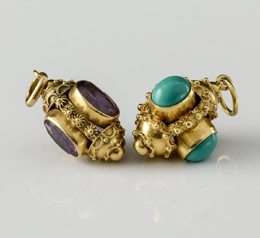 Two 18k Watch Fobs (1 of 2)