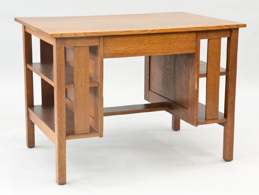 Stickley Brothers Oak Desk