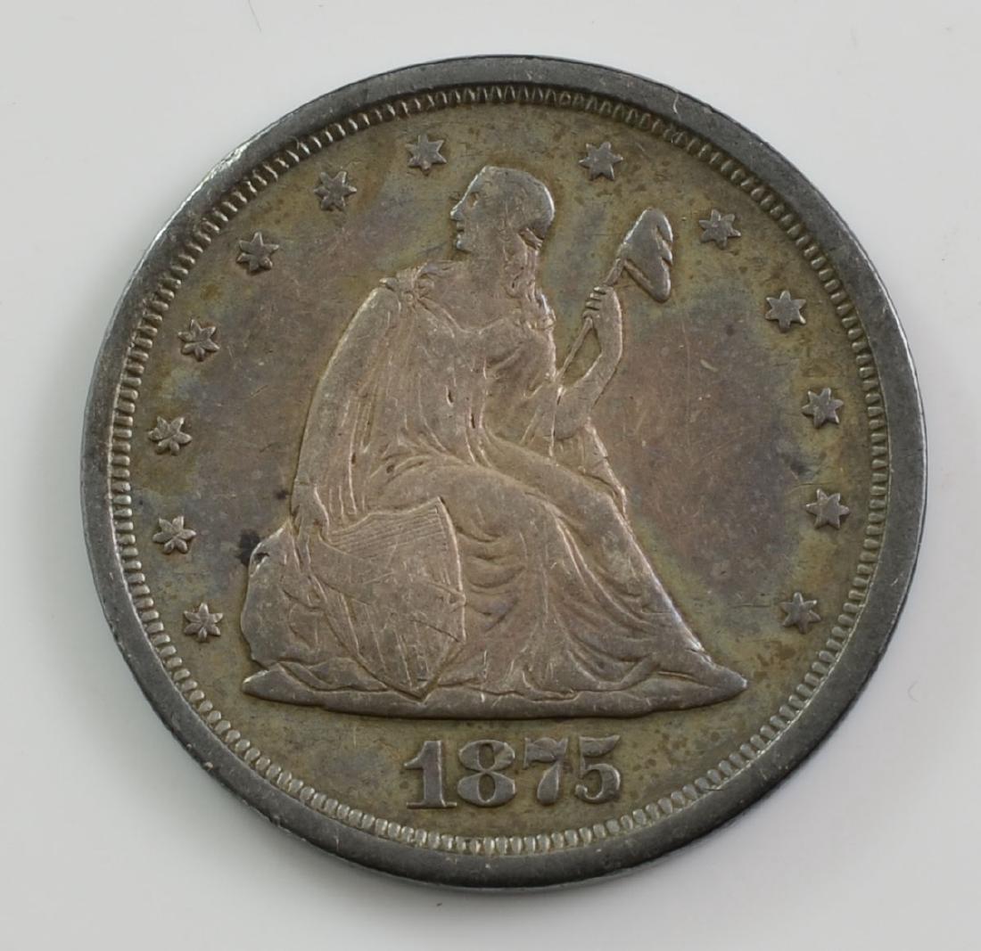 1875 Liberty Seated Twenty Cent Piece (1 of 2)