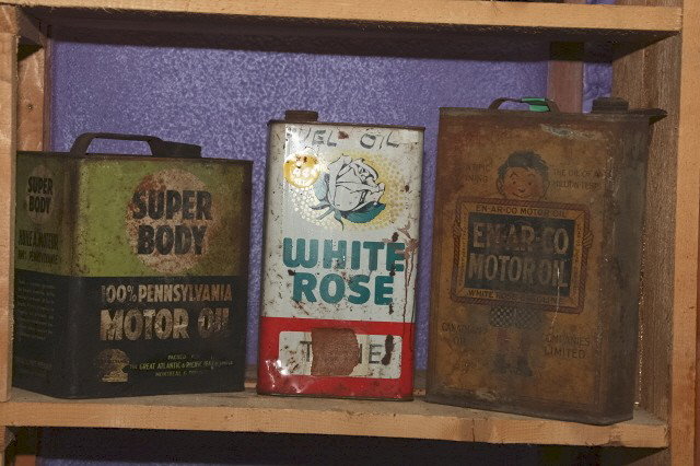 Super Body, White Rose & En-ar-co cans: Super Body, White Rose & En-ar-co cans