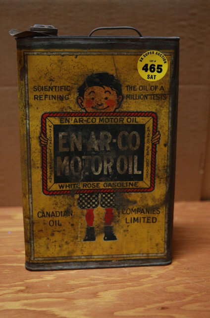 En-ar-co oil tin: En-ar-co oil tin