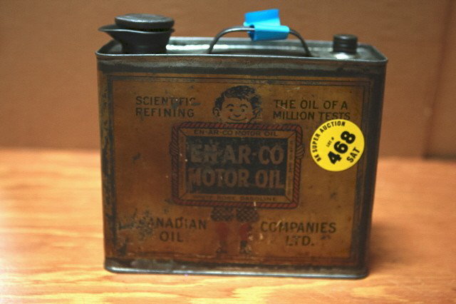 En-ar-co oil can: En-ar-co oil can