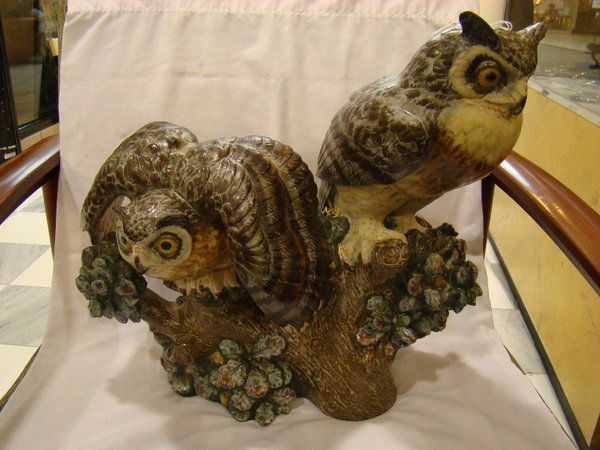 LLADRO EAGLE OWLS GROUP #1223: Limited edition of 750, new in box retired 1983, replacement value lladro site $1600, buyer arranges shipping, we can recommend local shipper.